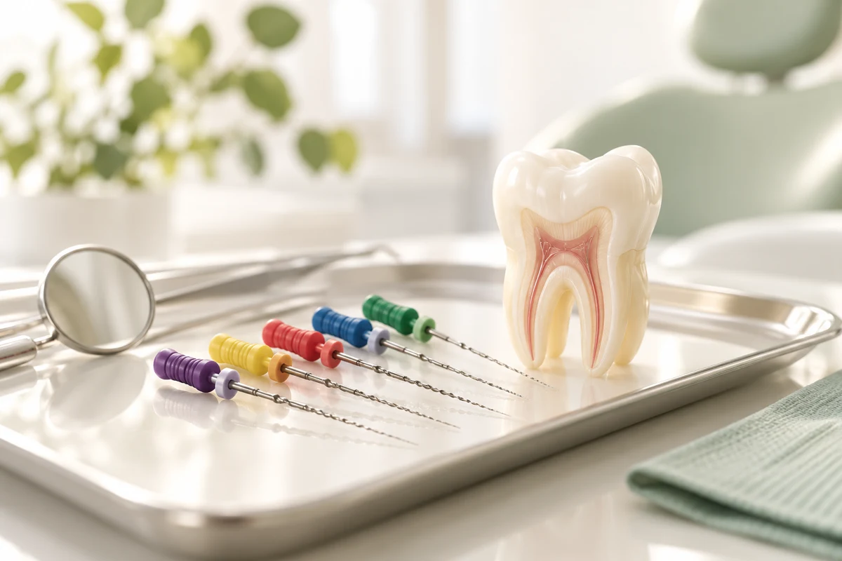 Endodontie – illustratives Behandlungsmotiv